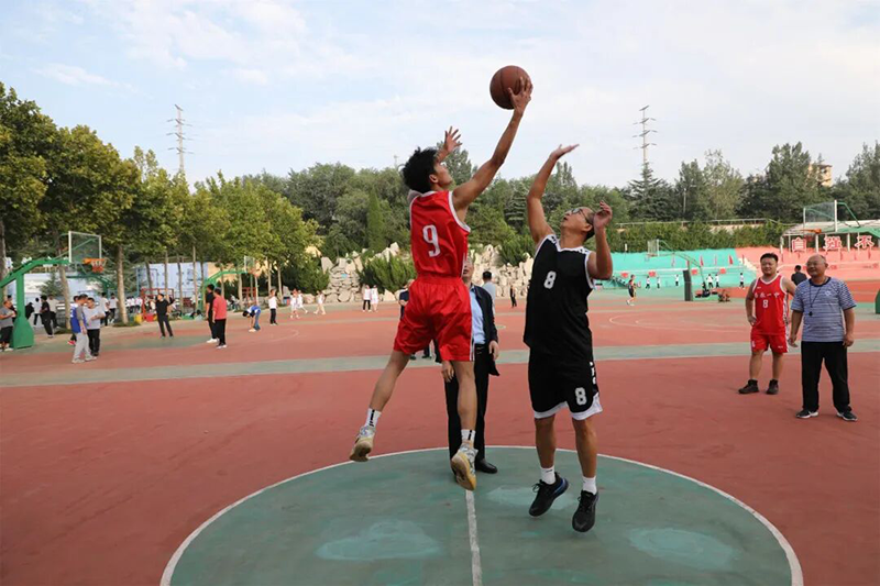 昌乐一中2025年体育节教职工篮球赛圆满落幕