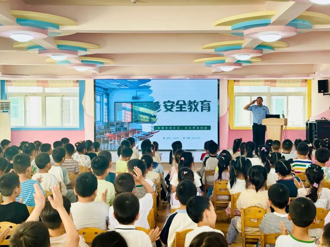 法制进校园 安全“驻”心间——昌乐一中幼儿园法制副校长进校宣讲